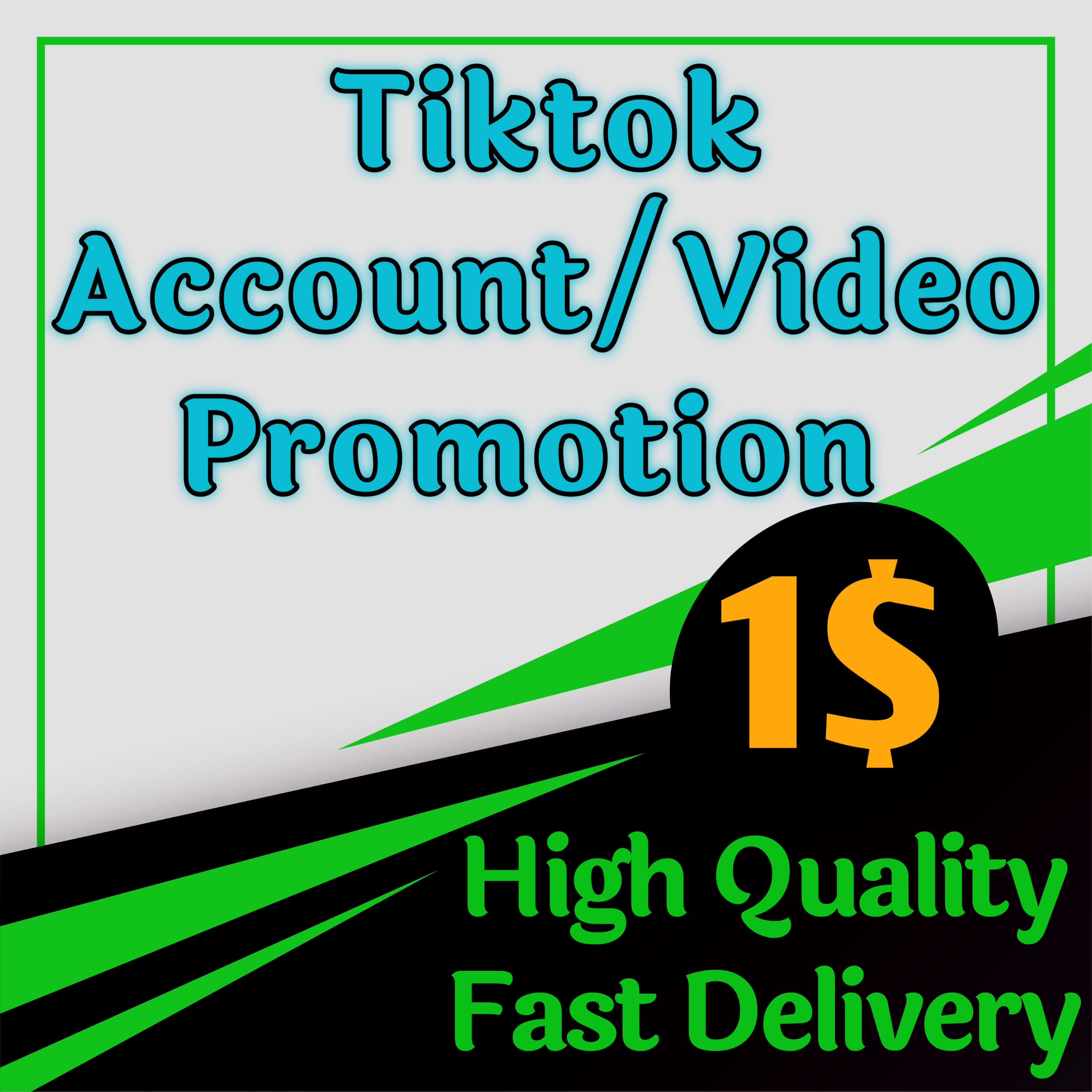 I will do Tiktok video promotion professionally for $1 ...
 |Tiktok Account Promotion