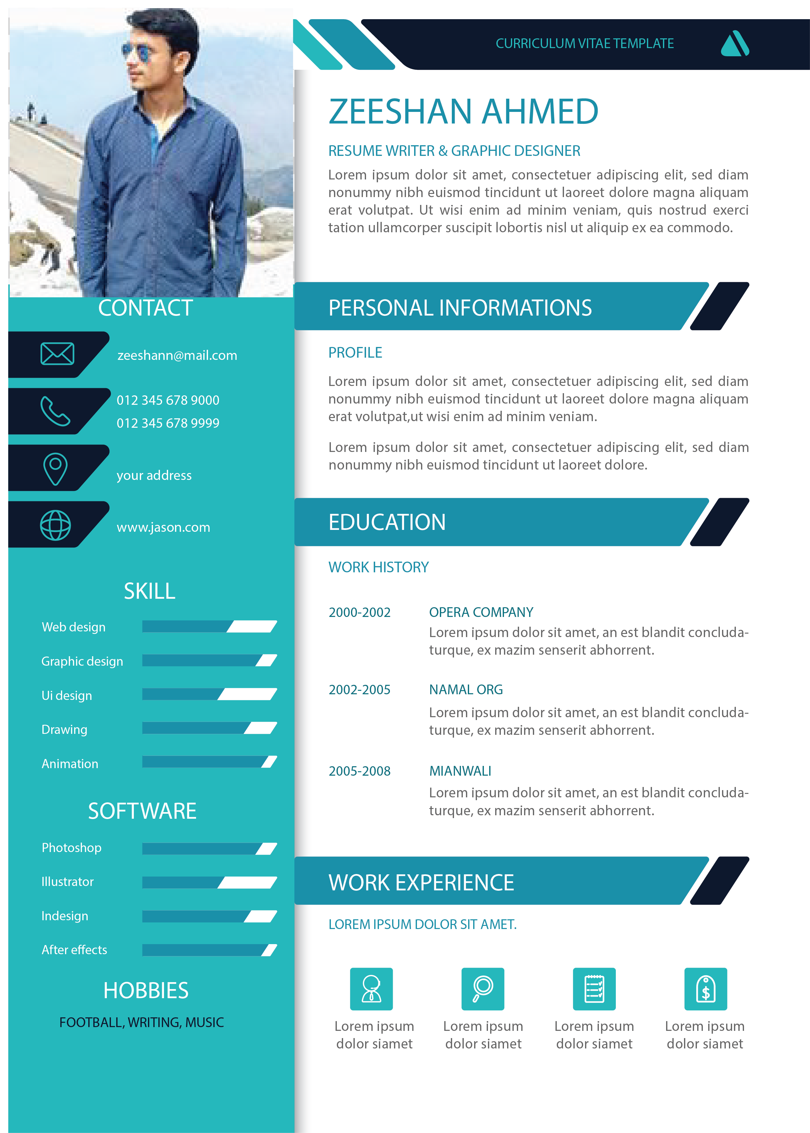 I will design and write resume or edit your resume and rewrite it