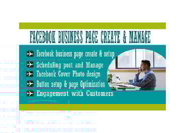 I will create, set up and manage your social media business page