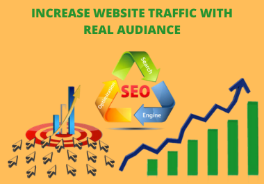 I will provide 400+ organic website traffic