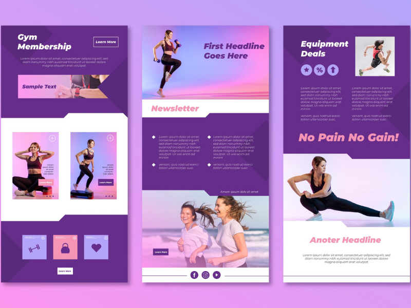 I will make Highly responsive HTML Email Template design or Newsletter