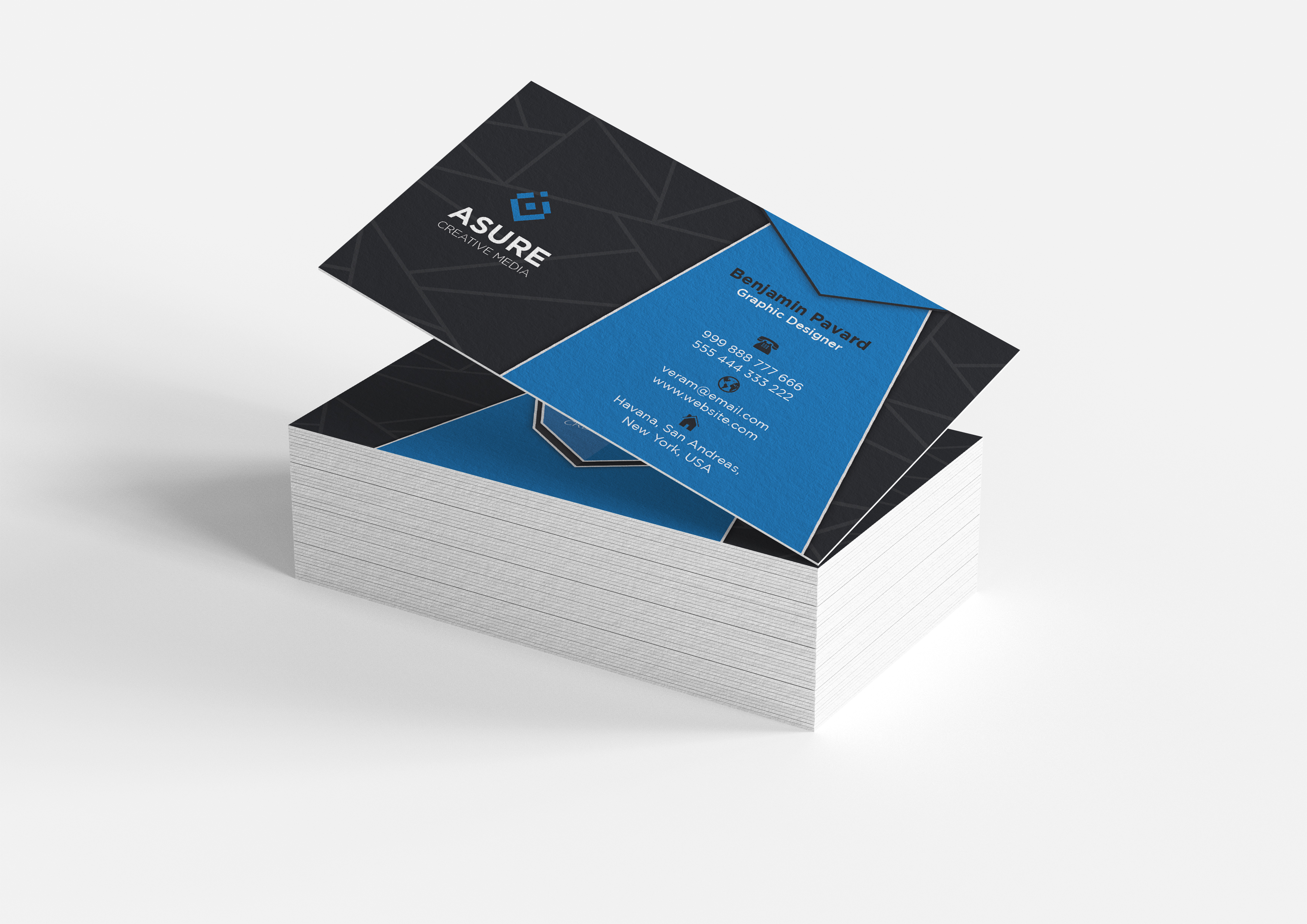 professional & unique business card design