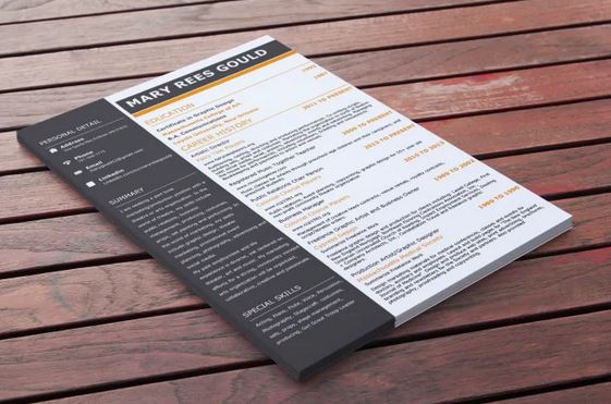 I will write and design a Creative Resume and Cover Letter in PHOTOSHOP 