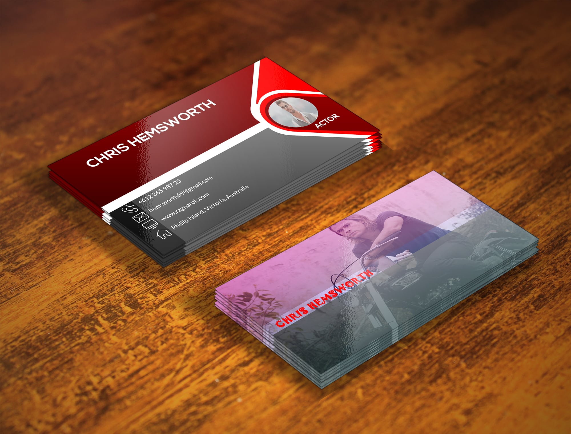 I will do professional business card design withing 24 hrs