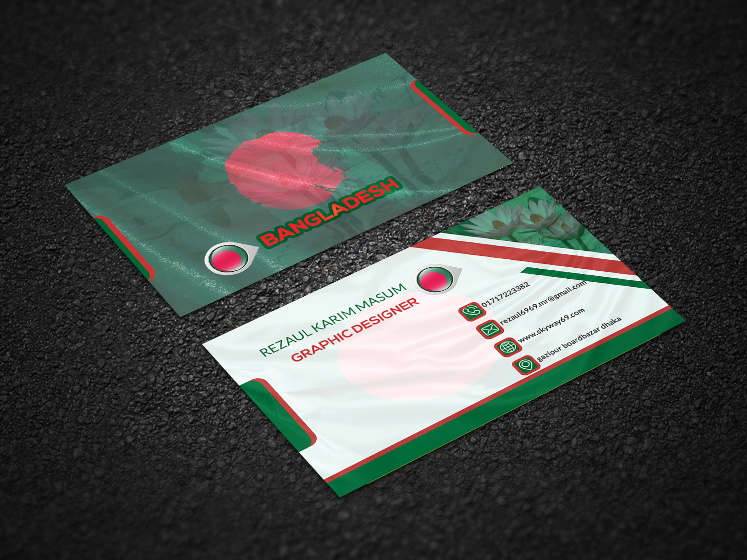 I will do professional business card design withing 24 hrs