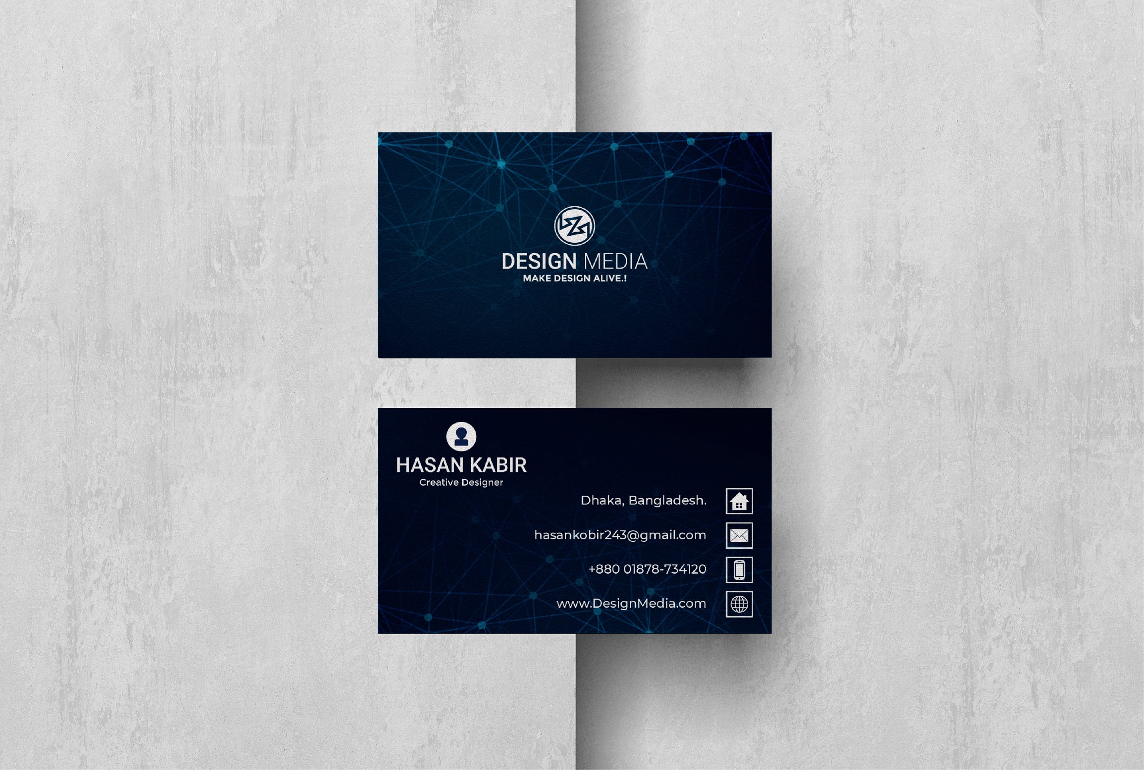 I Will Design Creative Business Card in 12 Hours