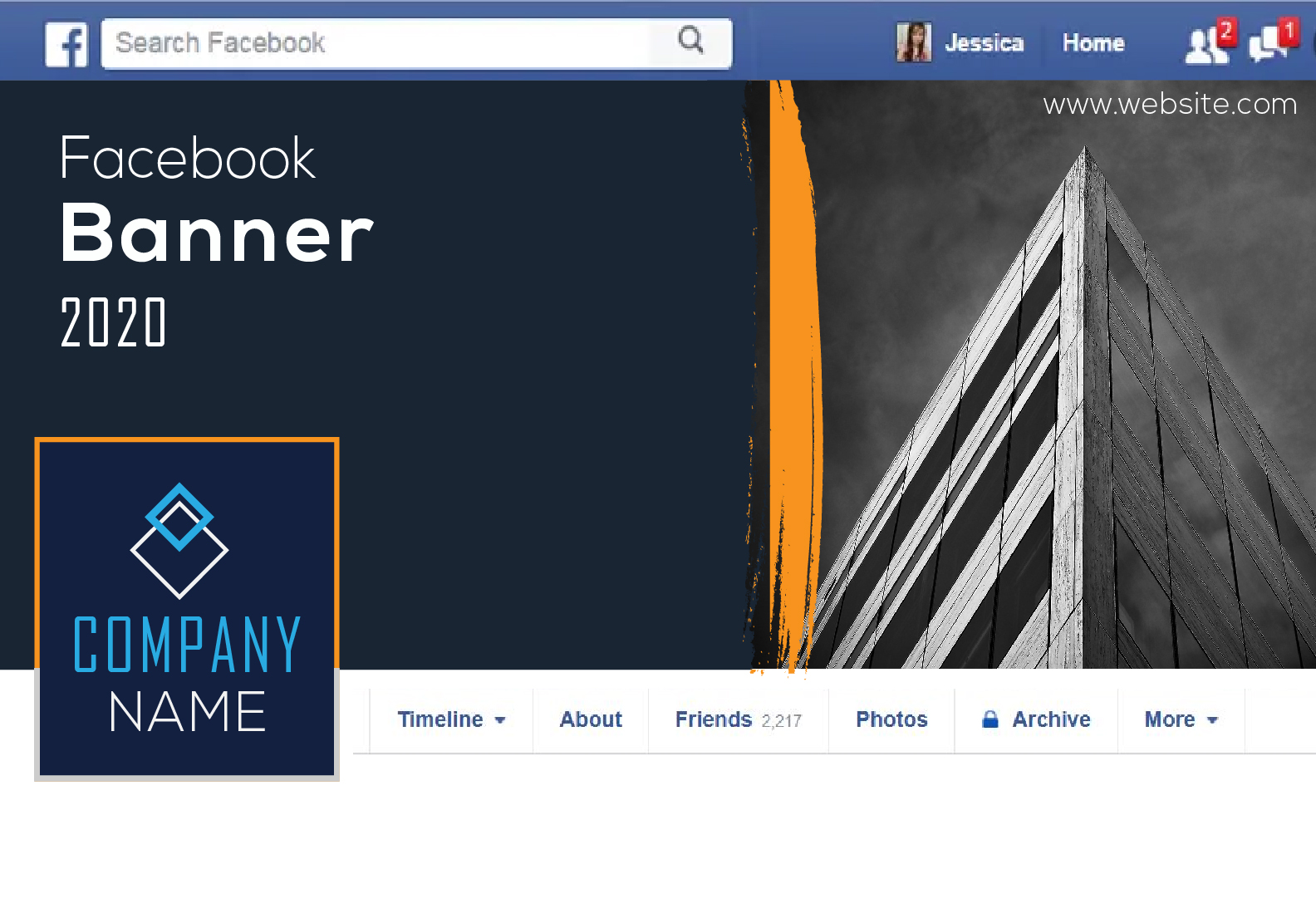 Design professional Facebook Banners