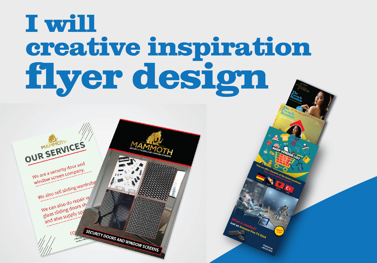 i will creative Flyer/Poster/Brochure