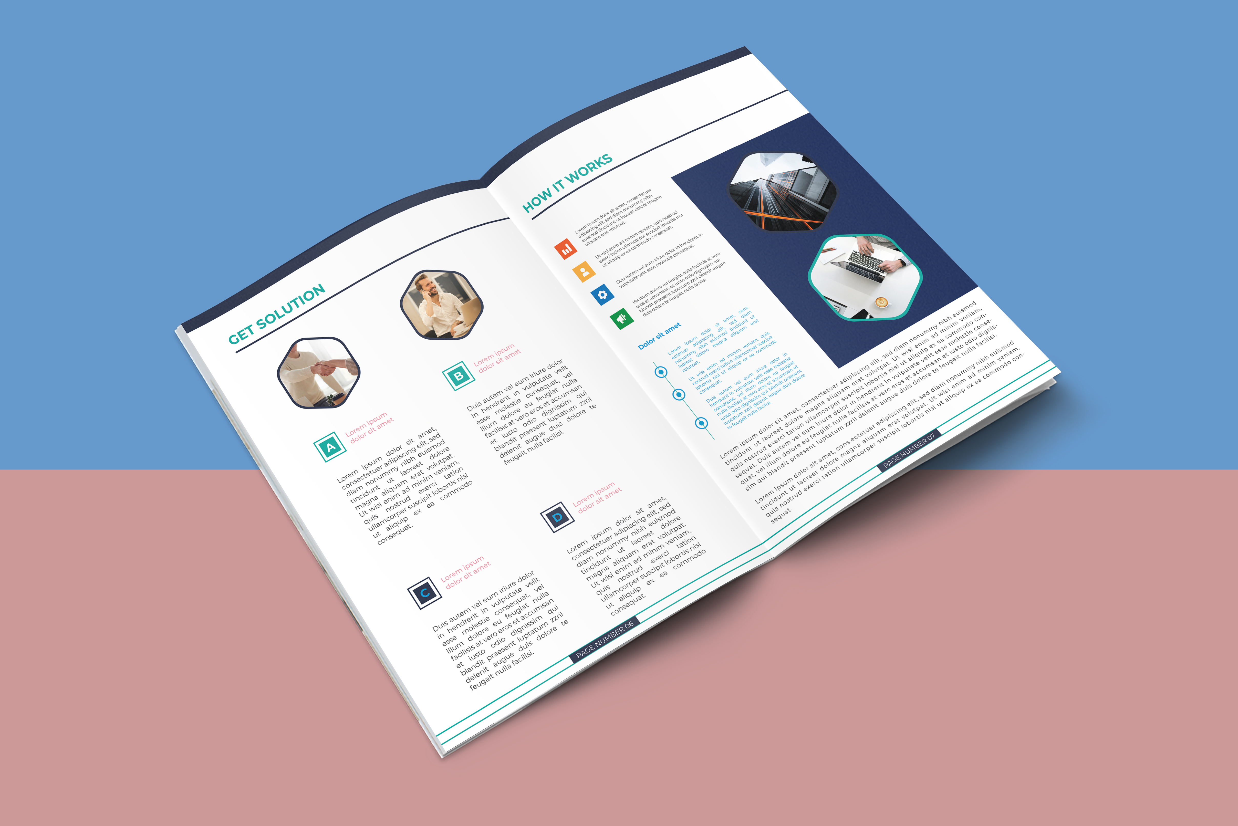 I will do create company profile brochure design