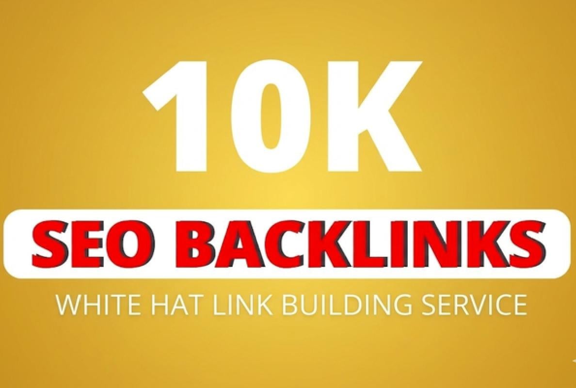 Get 10,000 SEO Backlinks including Profile, Forum, Article, Wiki, Trackback, and Ping Mixed Ba