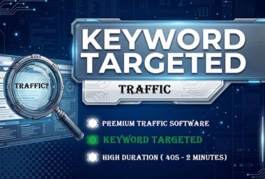 30,000+ Keyword-Targeted Traffic from Top Search Engines