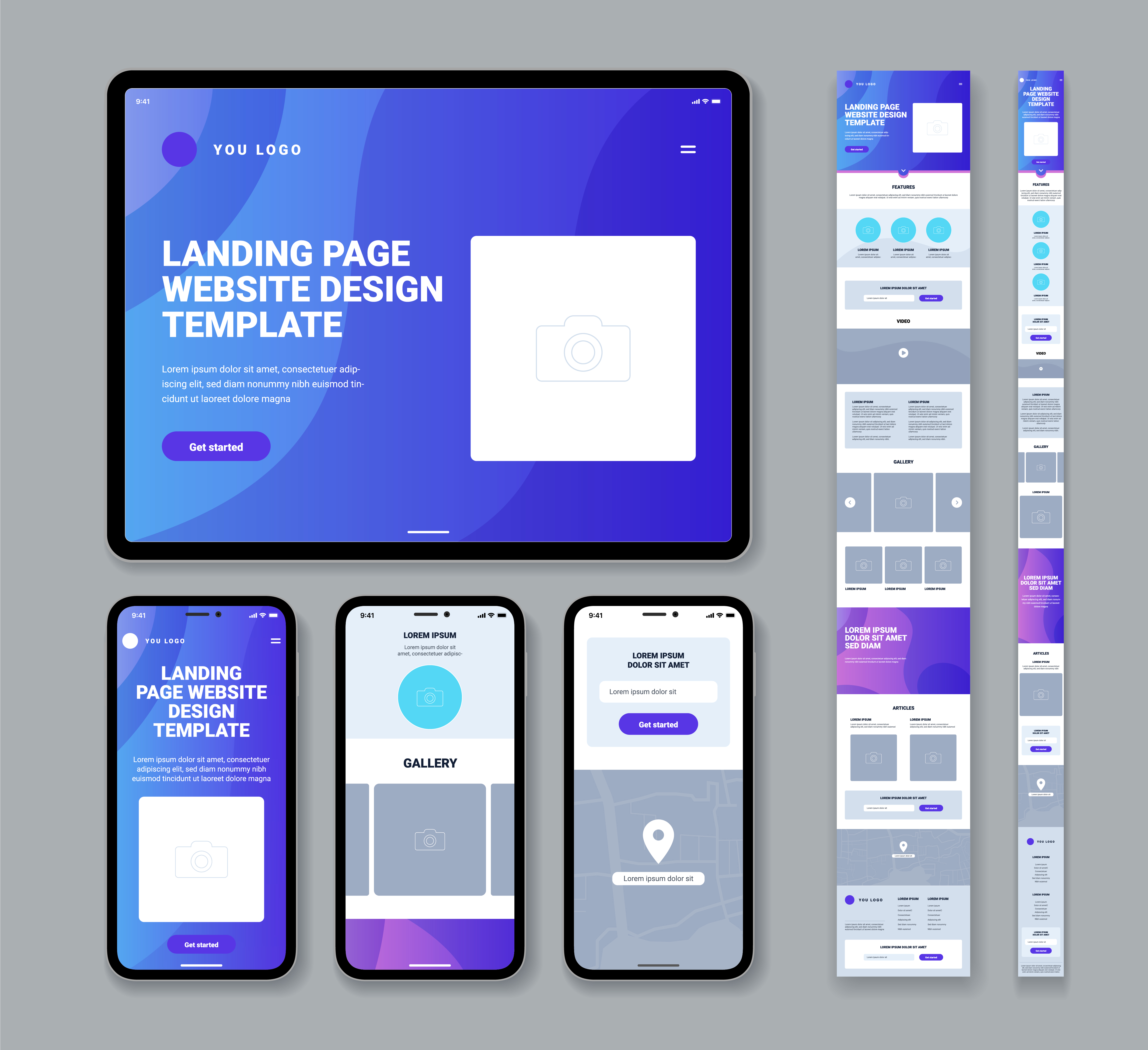 I will design modern wordpress landing page and speed optimization free