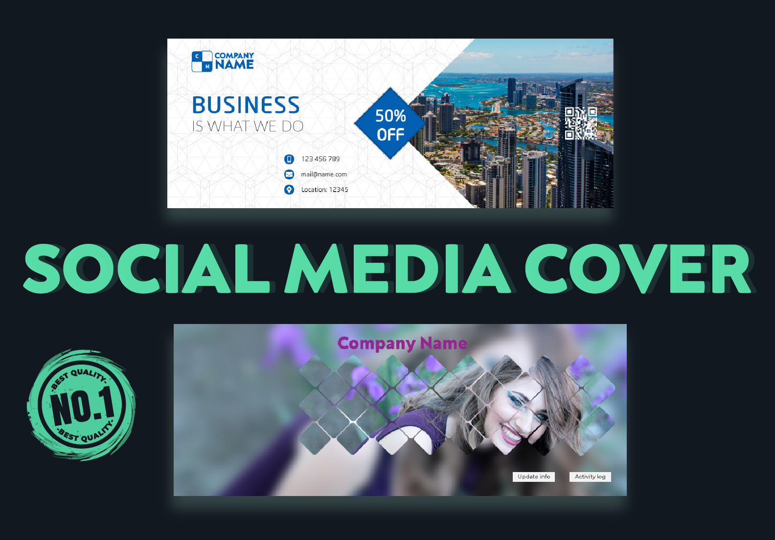I will Design a Unique Social Media cover photo