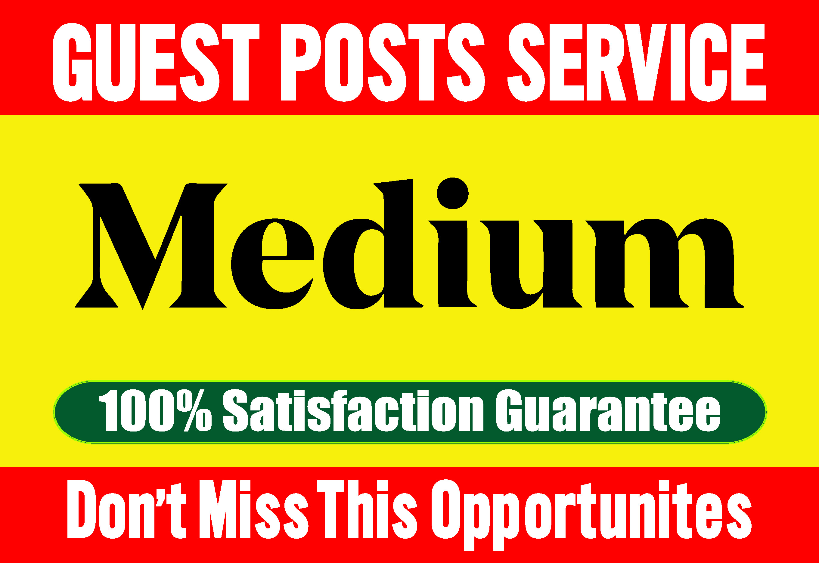Write And Publish A Guest Post On Medium For 5 SEOClerks