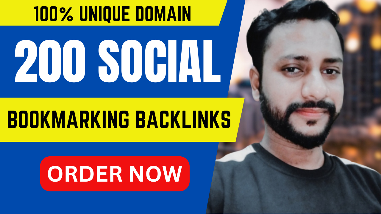 Add Your Website Top 200 High Quality Social Bookmarks/Bookmarking Sites 