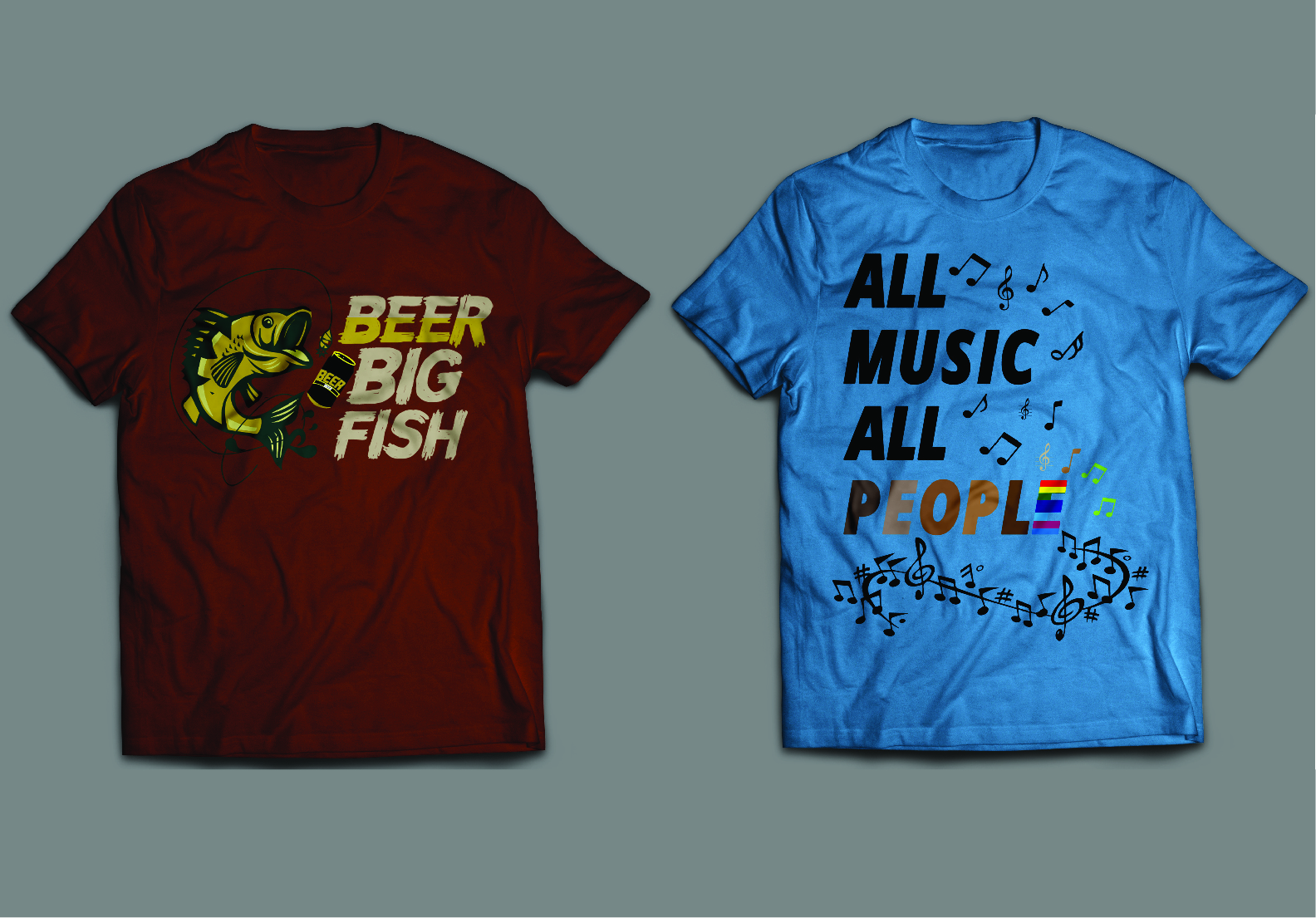 I will do unique custom and typography t-shirt design