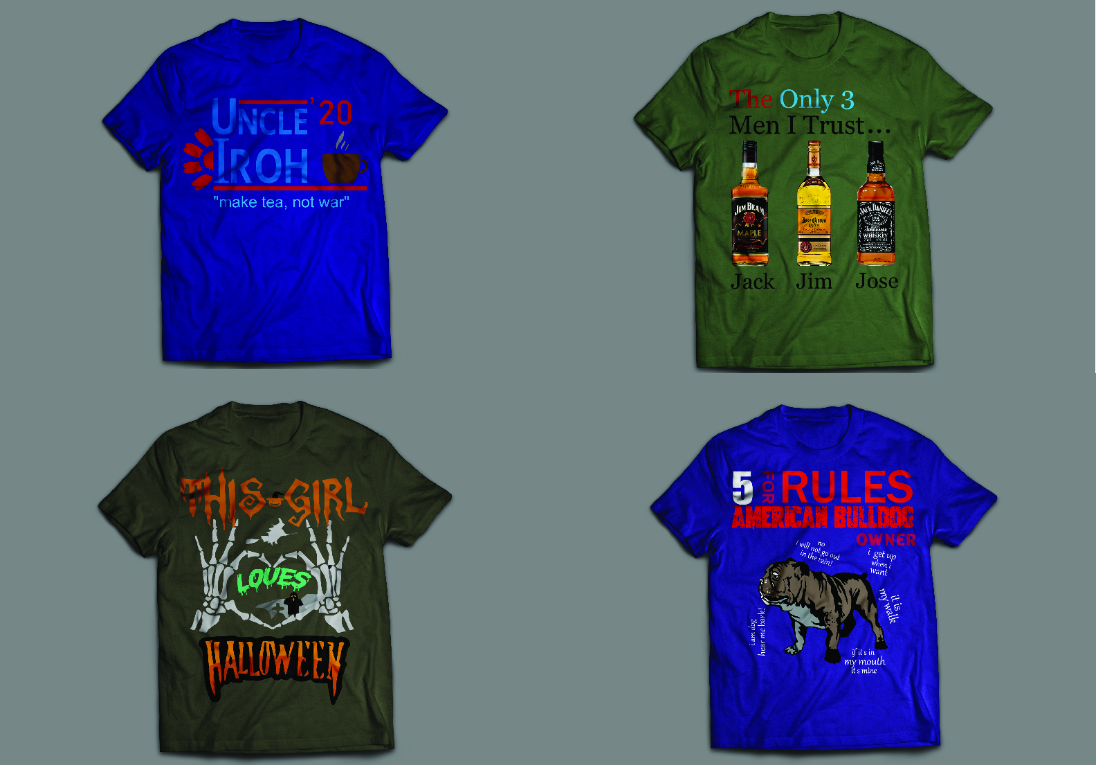 I will do unique custom and typography t-shirt design