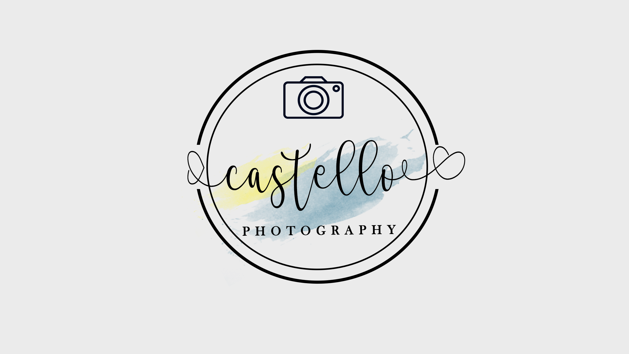 I will design watercolor feminine logo in 16 hours