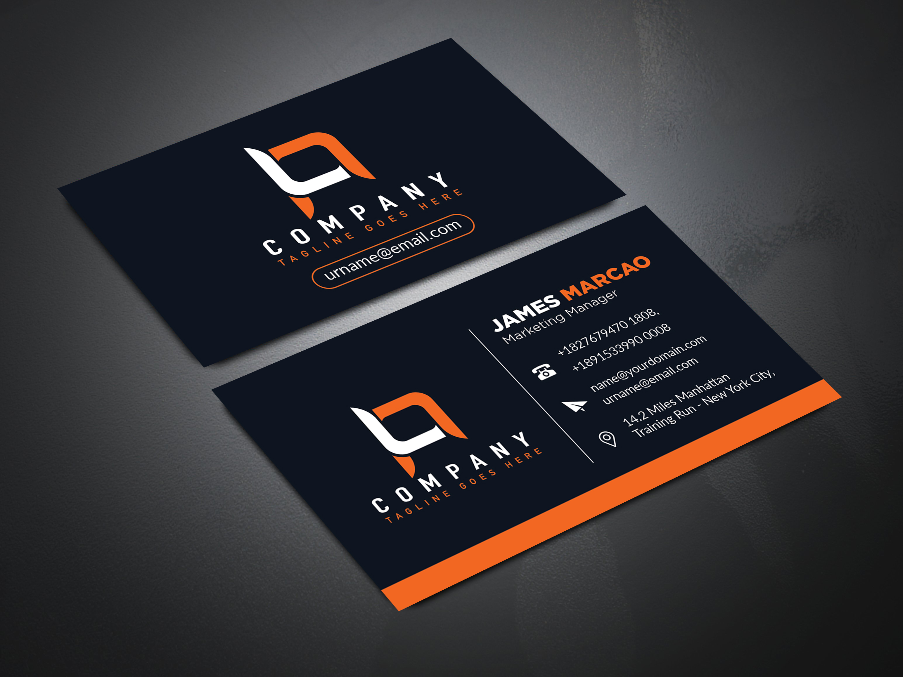 I Will Design Best Premium Business Card in 12 Hours with 2 concept