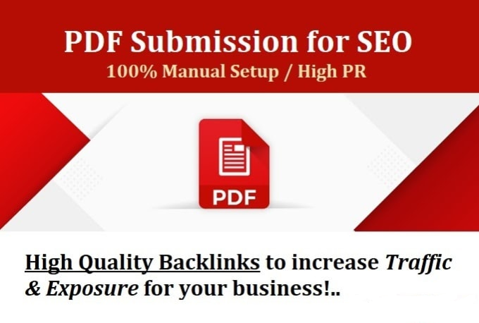 80 Plus domain authority high quality 15 PDF Backlinks 