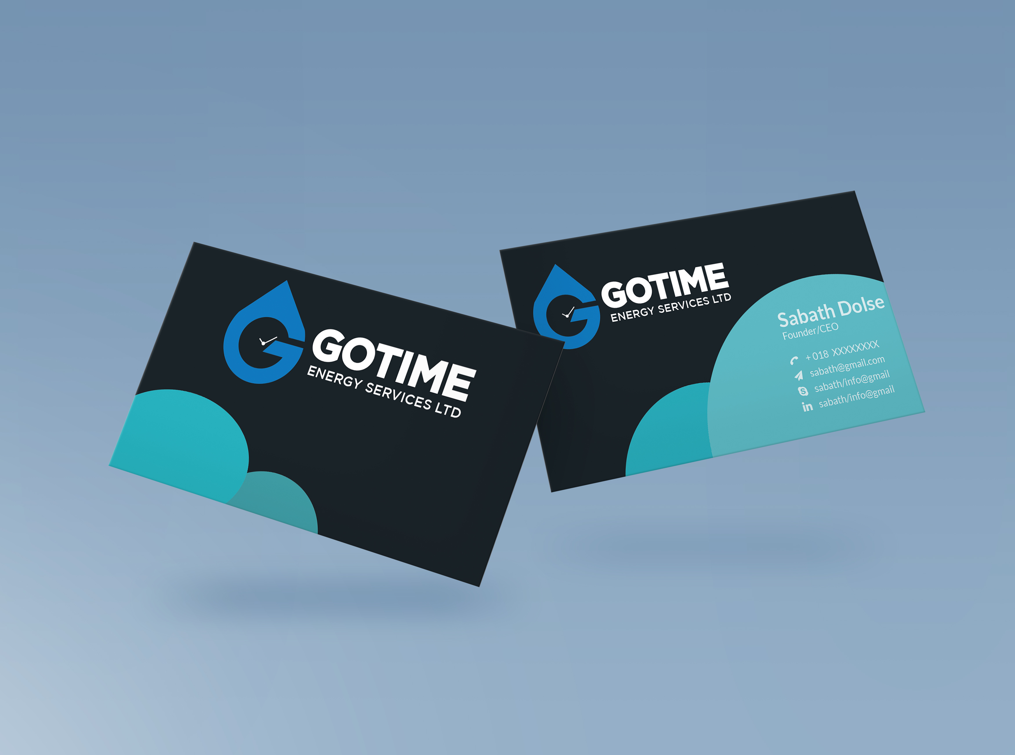 I will do professional unique and modern business card design 