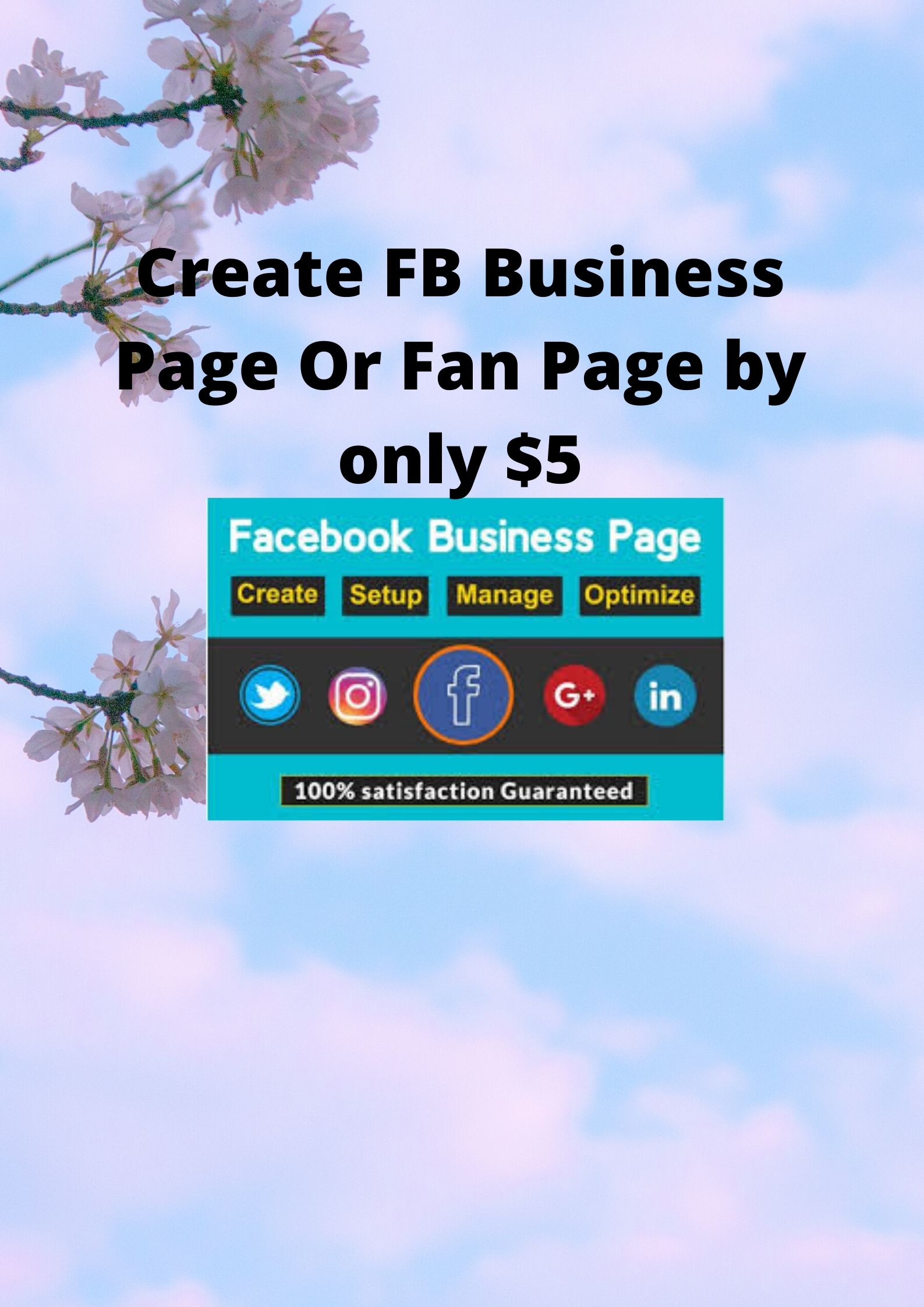 Create an effective Facebook business Page 