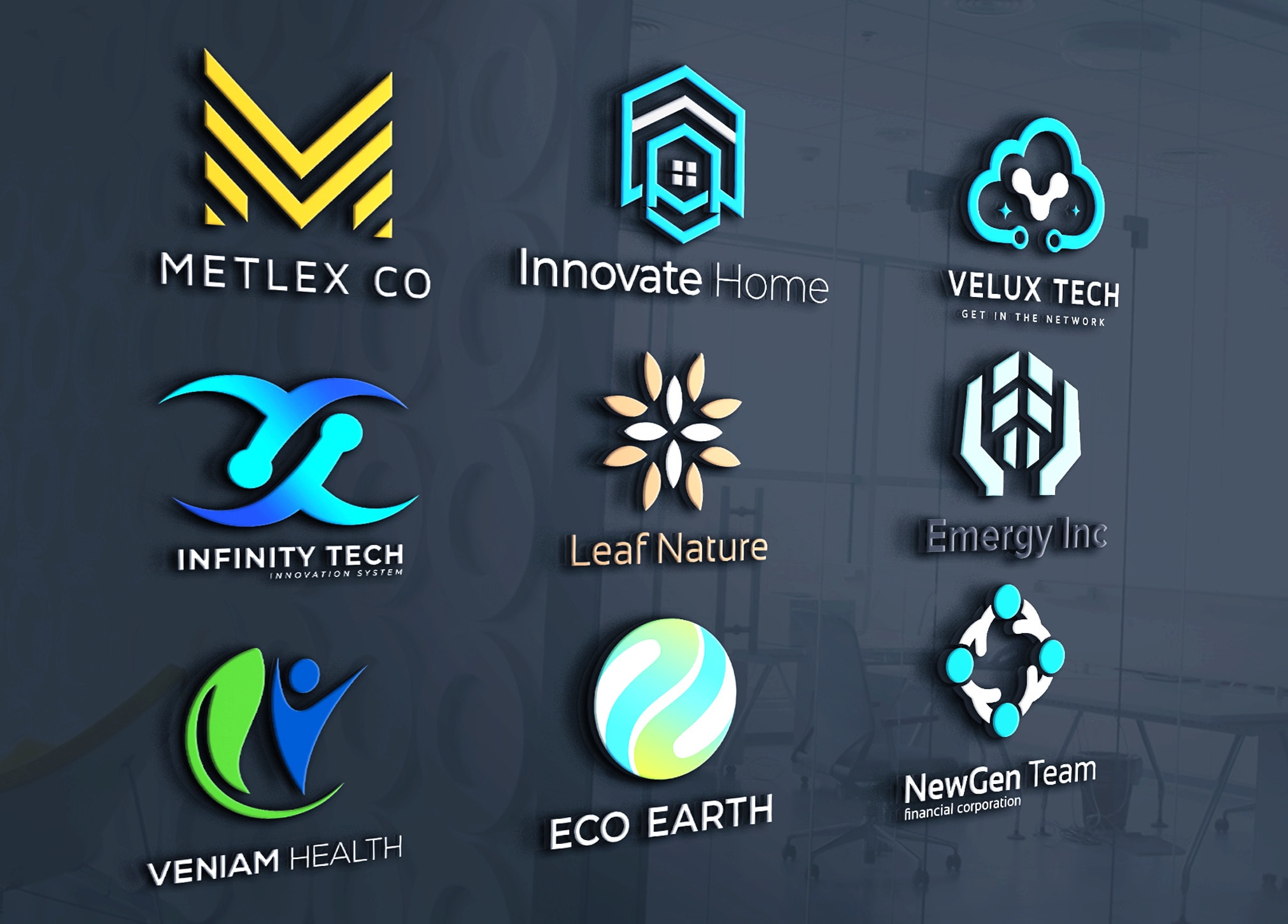 I will design professional business logo your product for $10 - SEOClerks