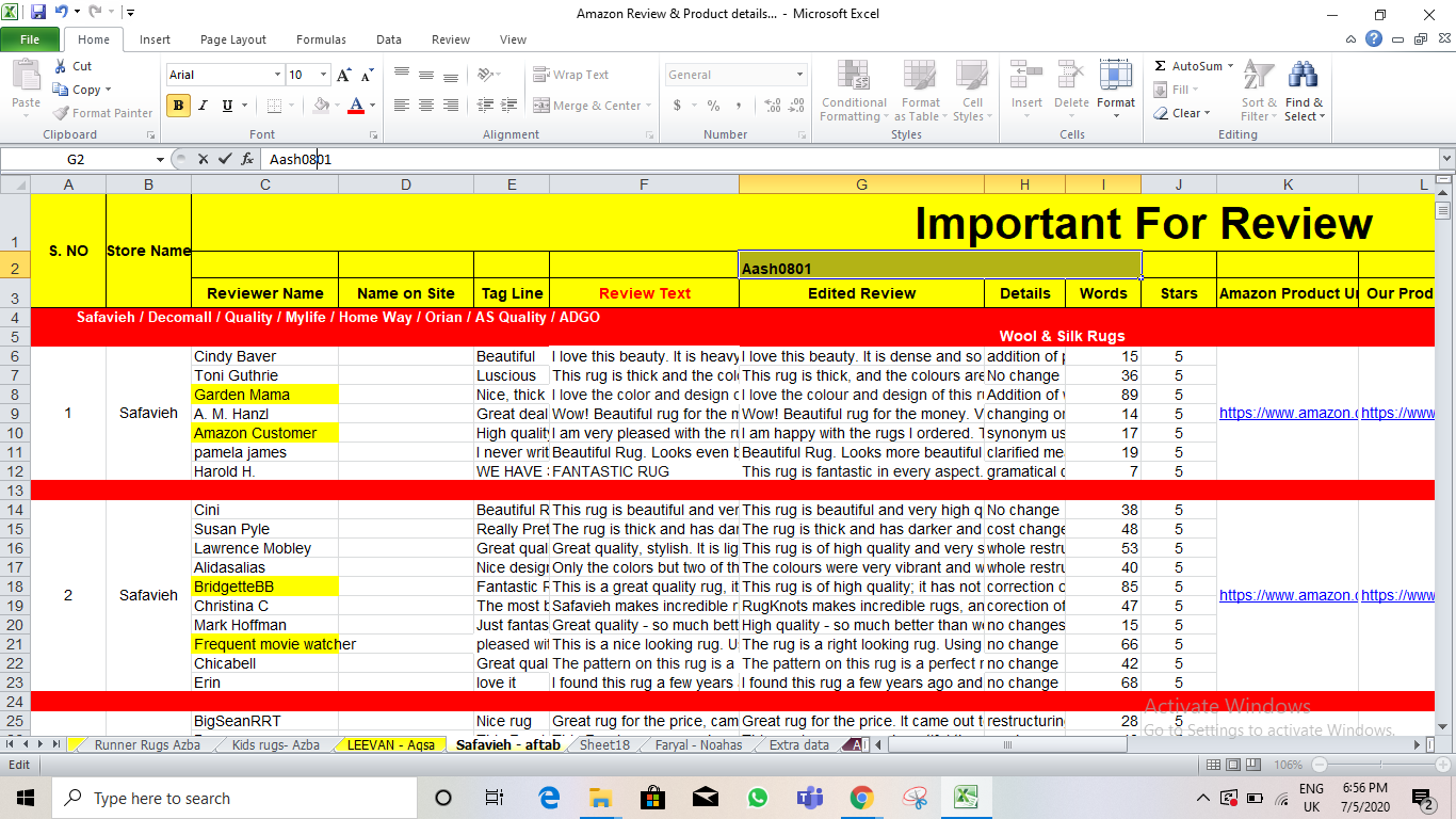 2 hours of Data Entry, Web Research, Copy Paste Work