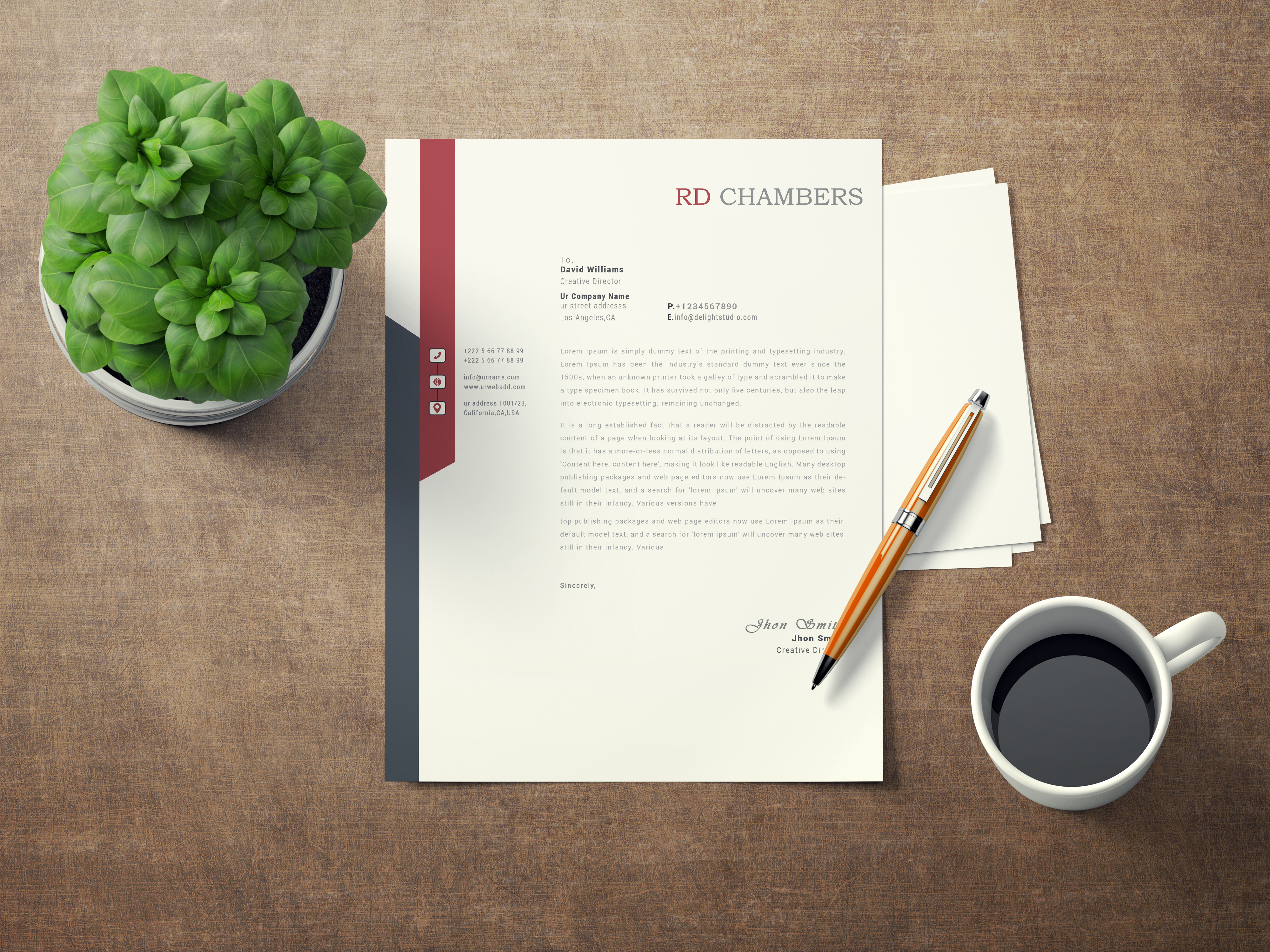 I will do professional business card,letterhead and full stationery