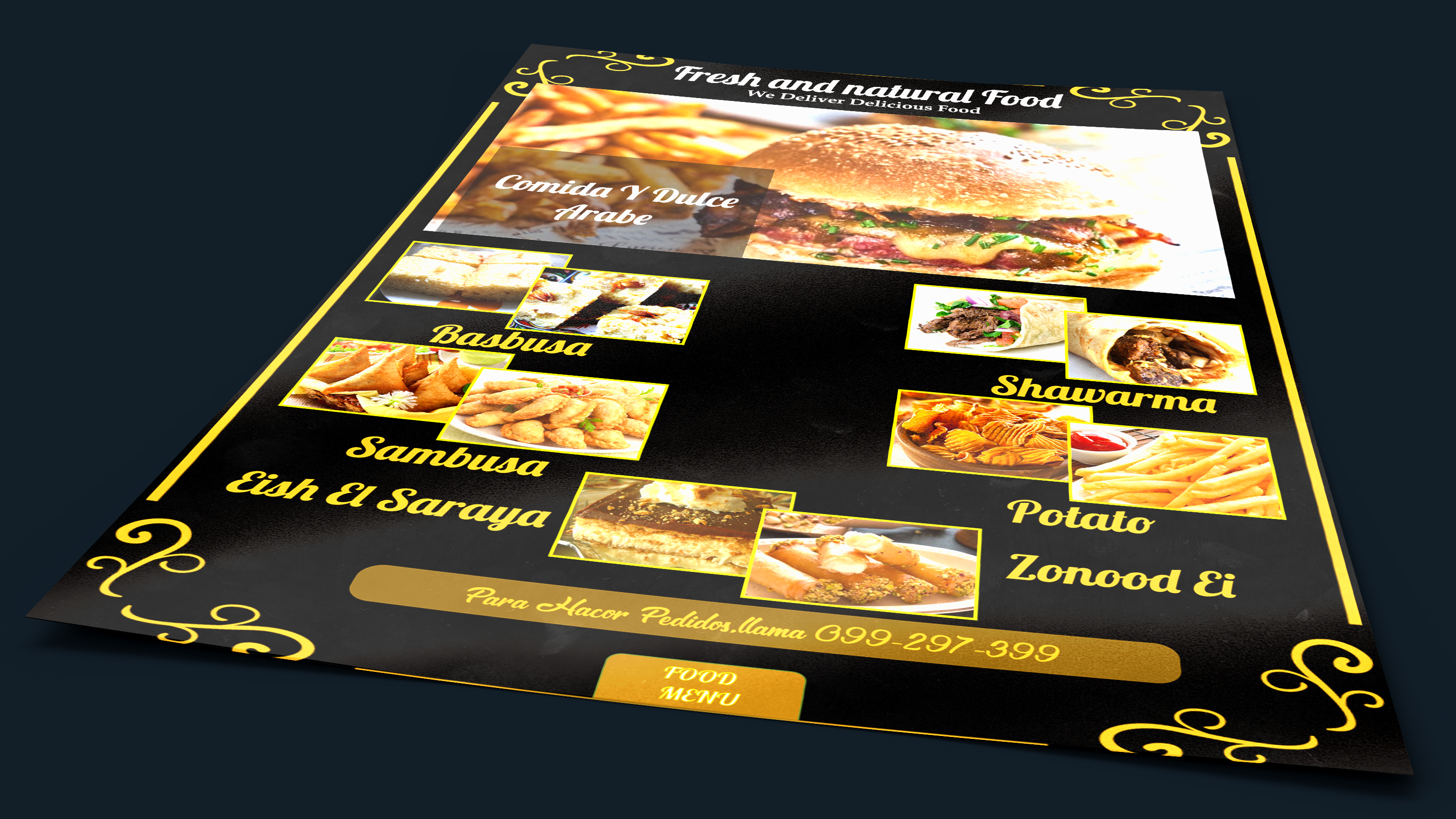 I will create beautiful flyers,posters,brochures and banner