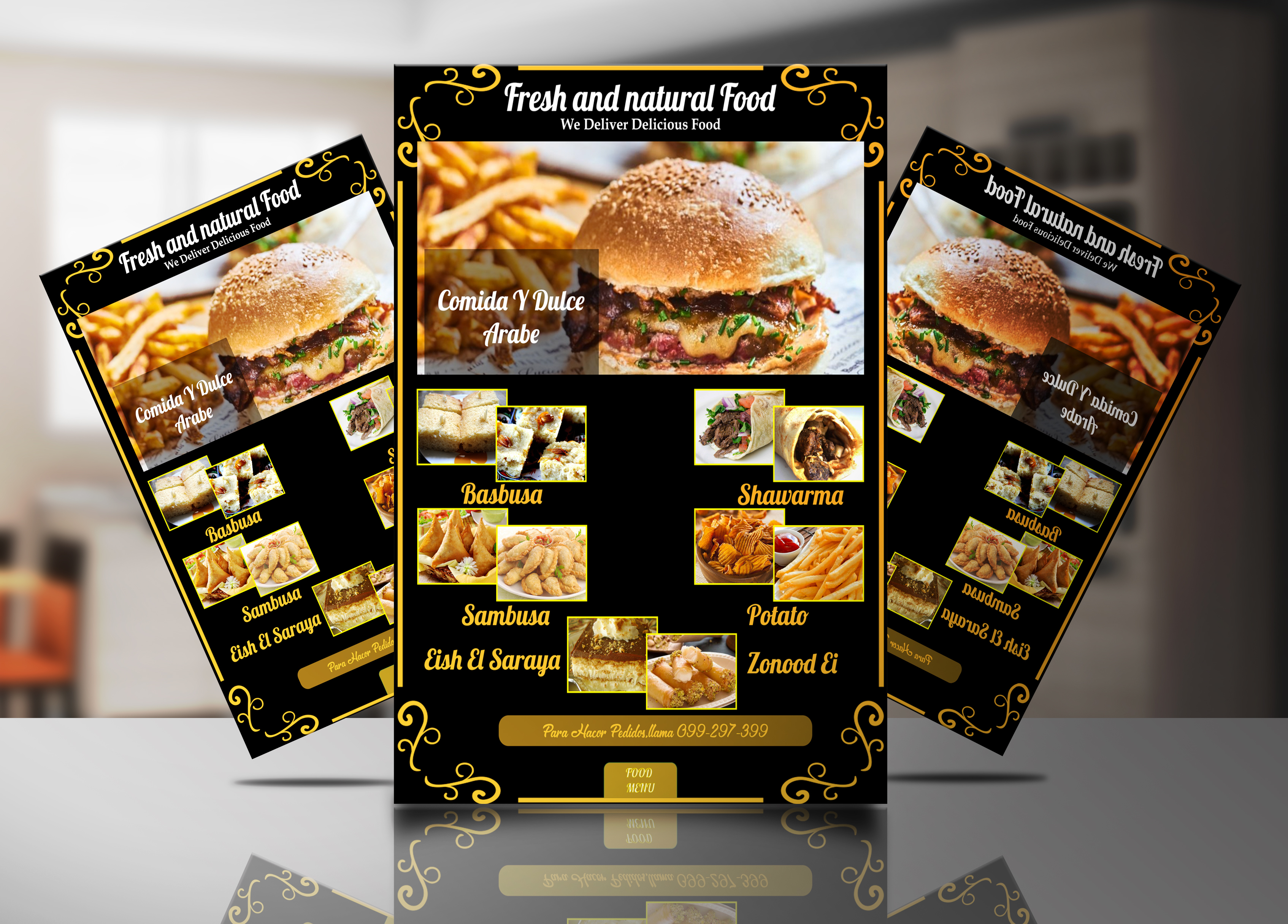 I will create beautiful flyers,posters,brochures and banner