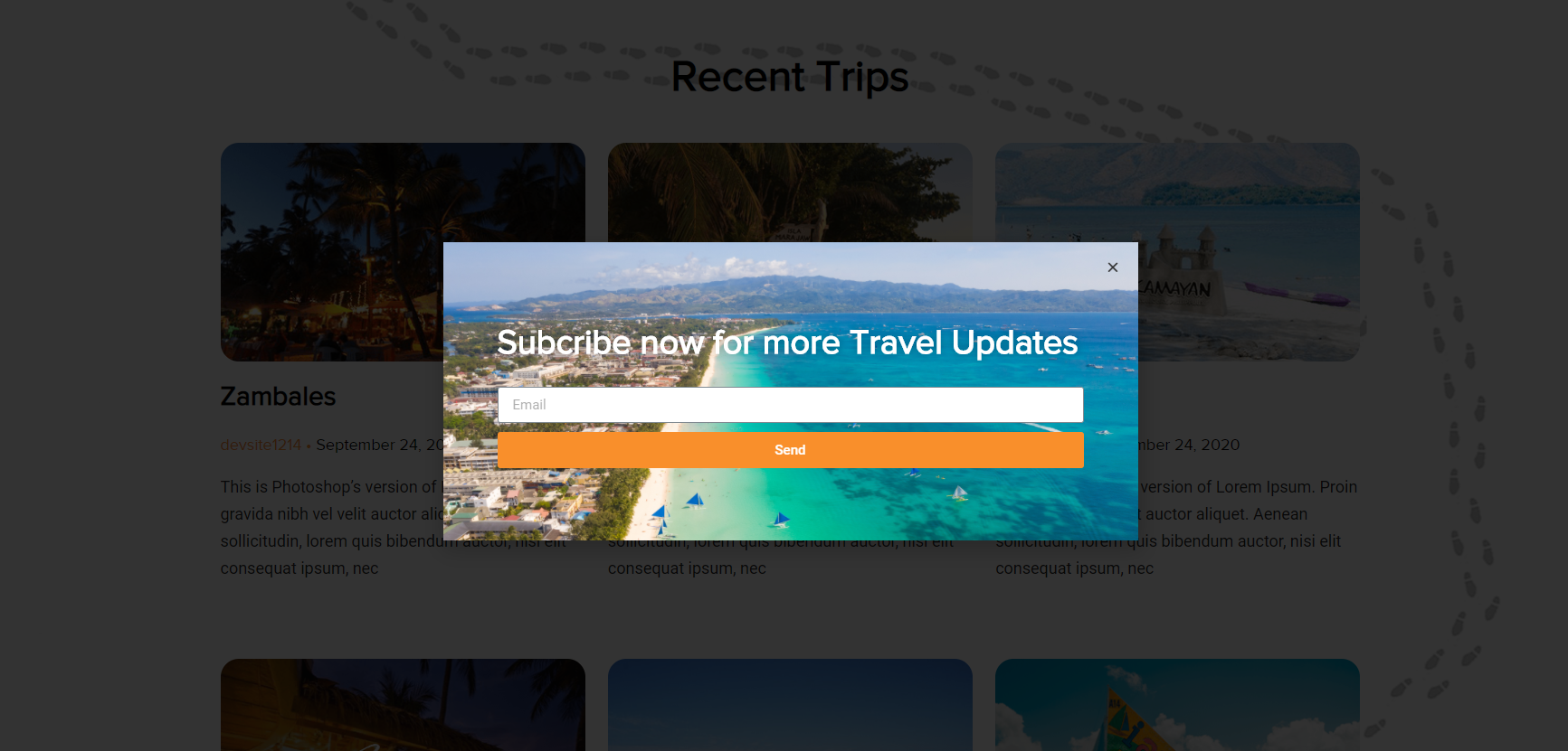 I will create an elementor template website just for you. Fully responsive from desktop to mobile