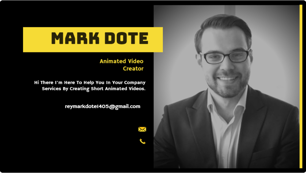 I will create an an animated video clip for your desi...