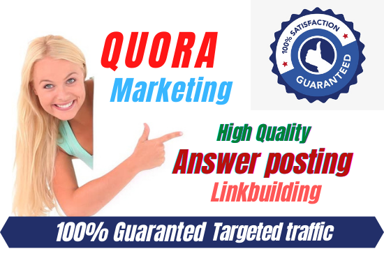 Rocket Boost Your website 5 High Quality Quora Answers Posting Niche Linkbuilding