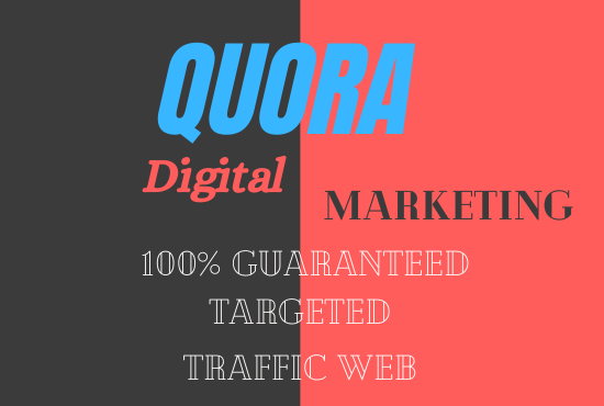 Get guaranteed huge Traffic in your Website with posting 35 unique Quora Answer 