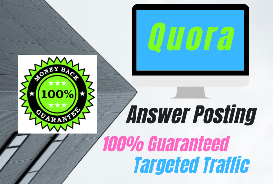 Boost your website with 20+ Quora Answer For Your Business,Website Targeted Traffic 