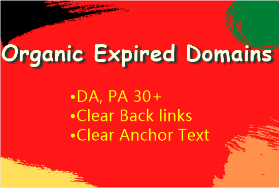 I will find niche relevant expired domain
