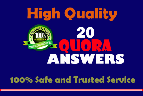 Get targeted traffic with 20 Authentic Quora Answers ...