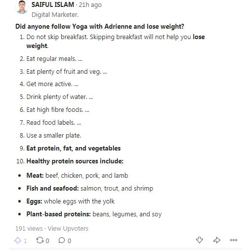 10 High Quality Quora Answer Backlinks