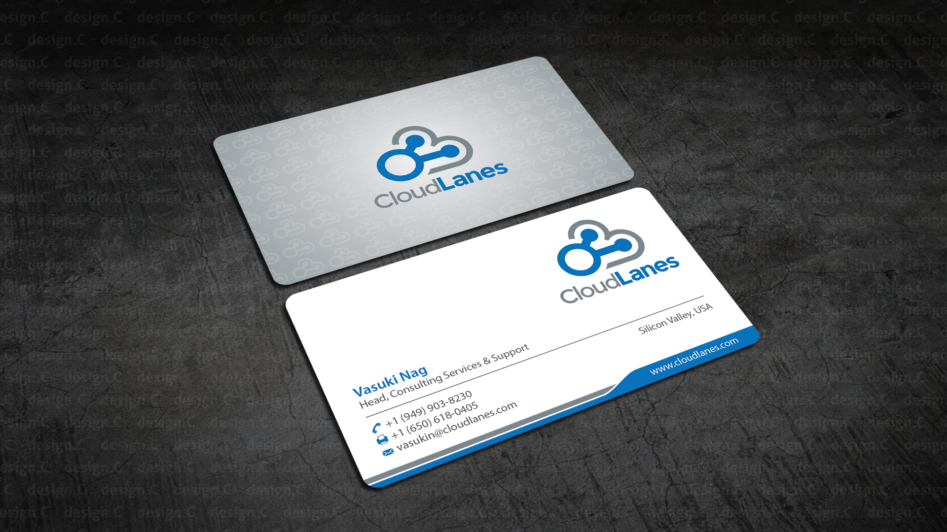 I will do professional business card design with your logo