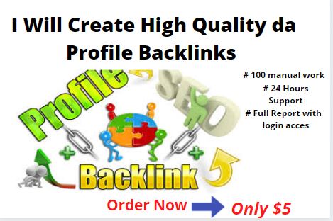 Manual 100 Profile Backlinks boost google rank permanent linkbuilding