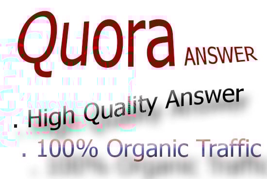 30 Quora answer and Get targeted Traffic