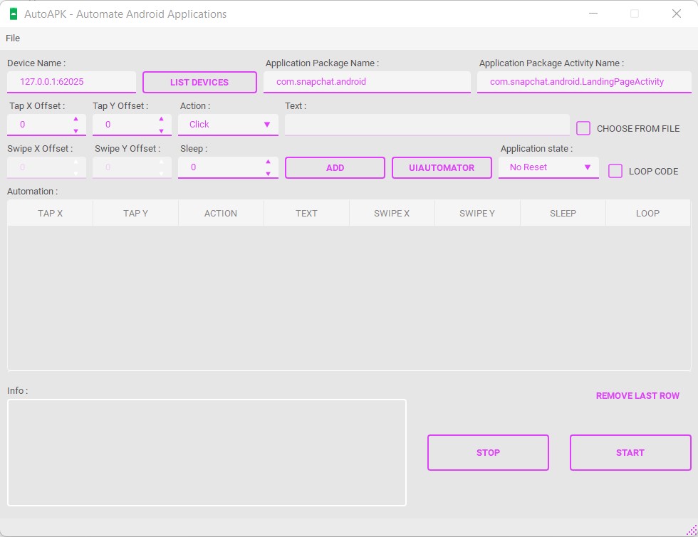 Snapchat Bot / Tinder Bot / Badoo Bot / Automate Any Android APP