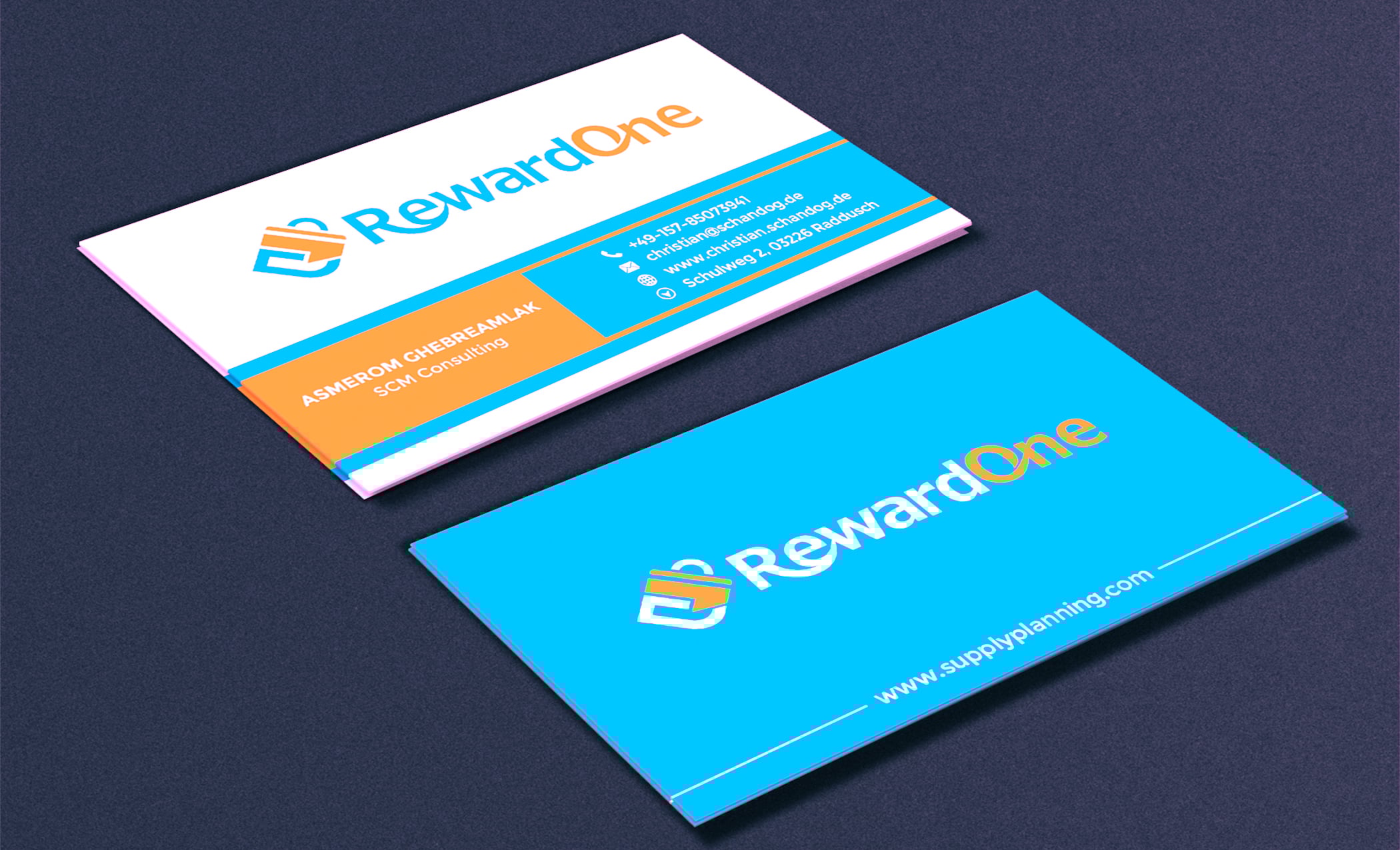 I will design professional modern minimal business card and logo