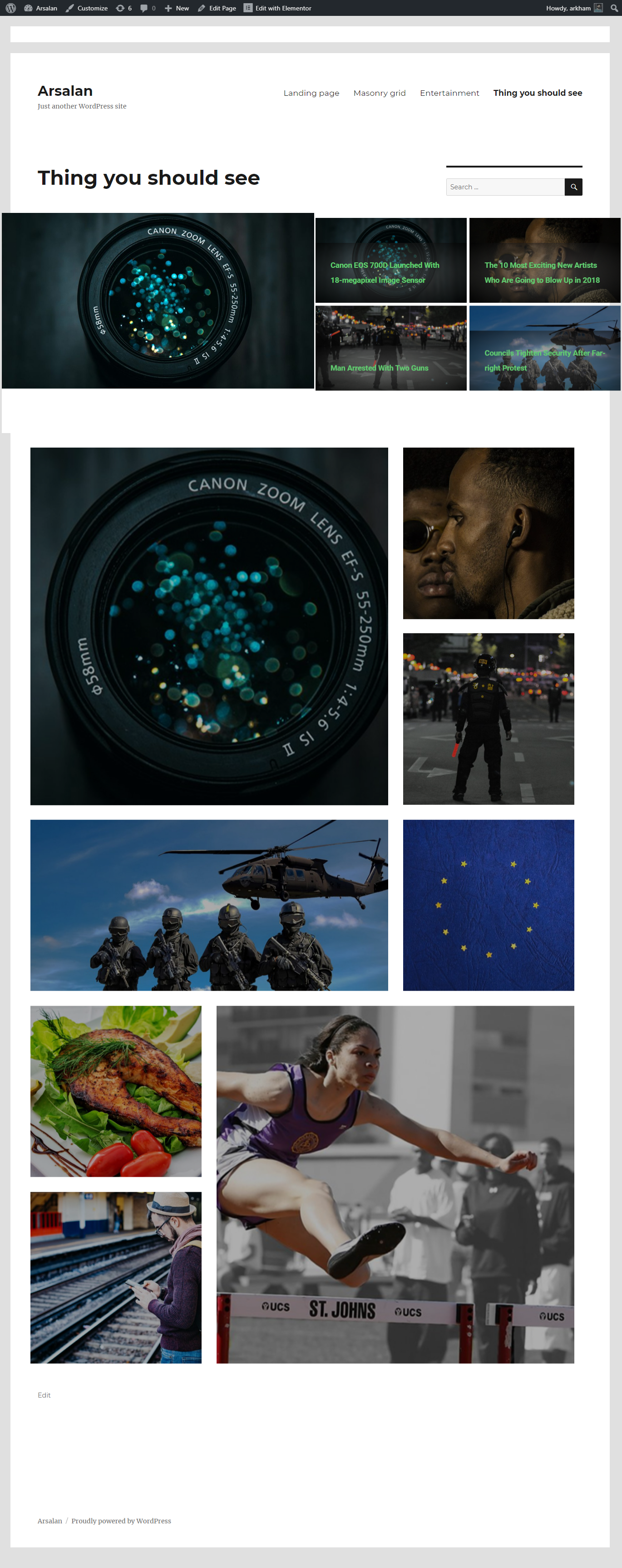 i will design a whole website using elementor plugin