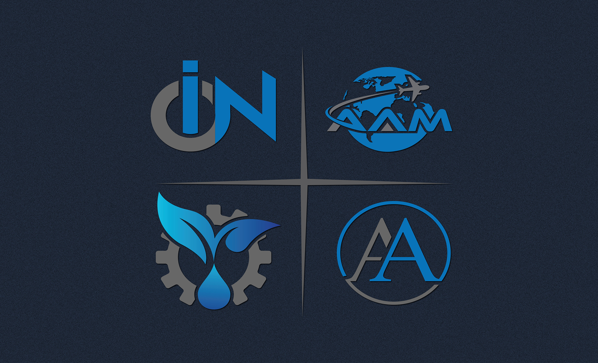 I will design an outstanding modern minimalist logo 