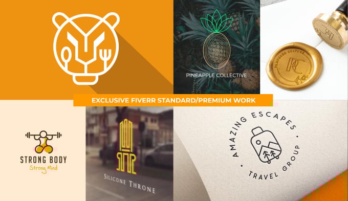 I will design premium, creative logo with all files