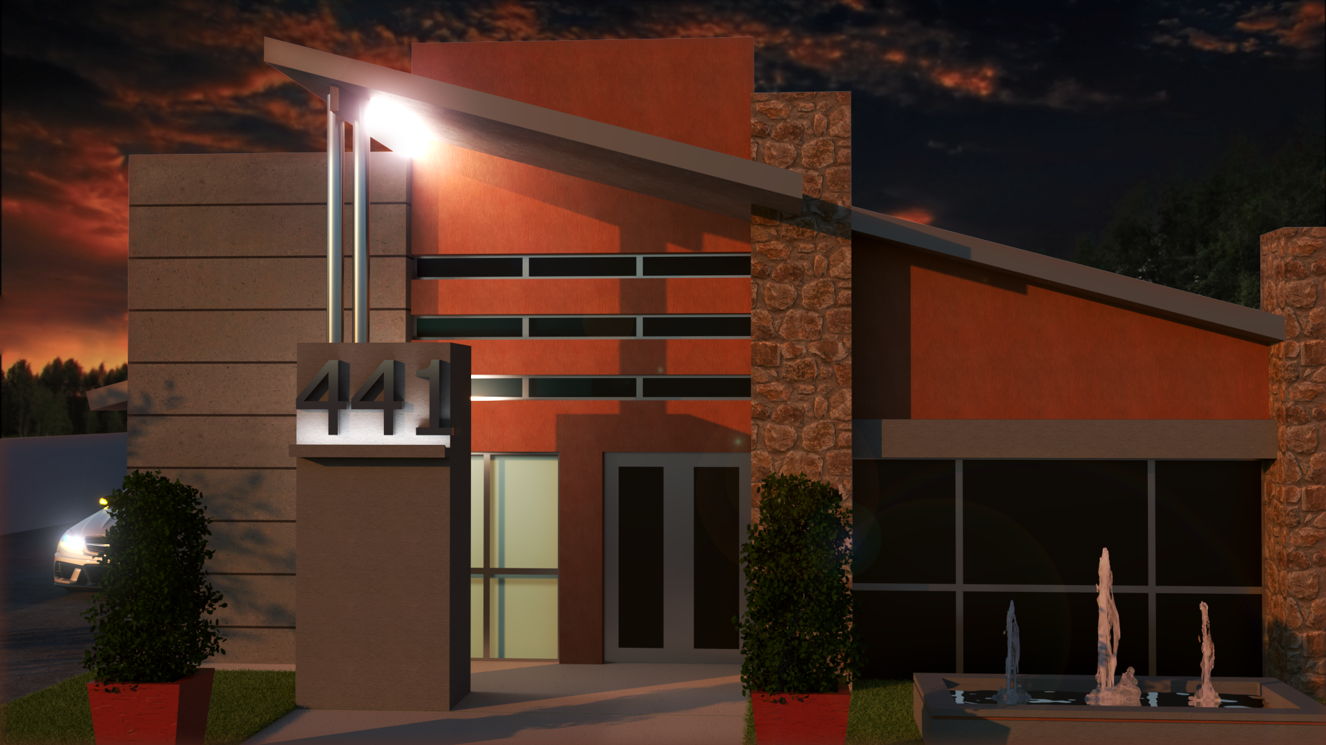 Photorealistic 3D Rendering of Sketchup Model