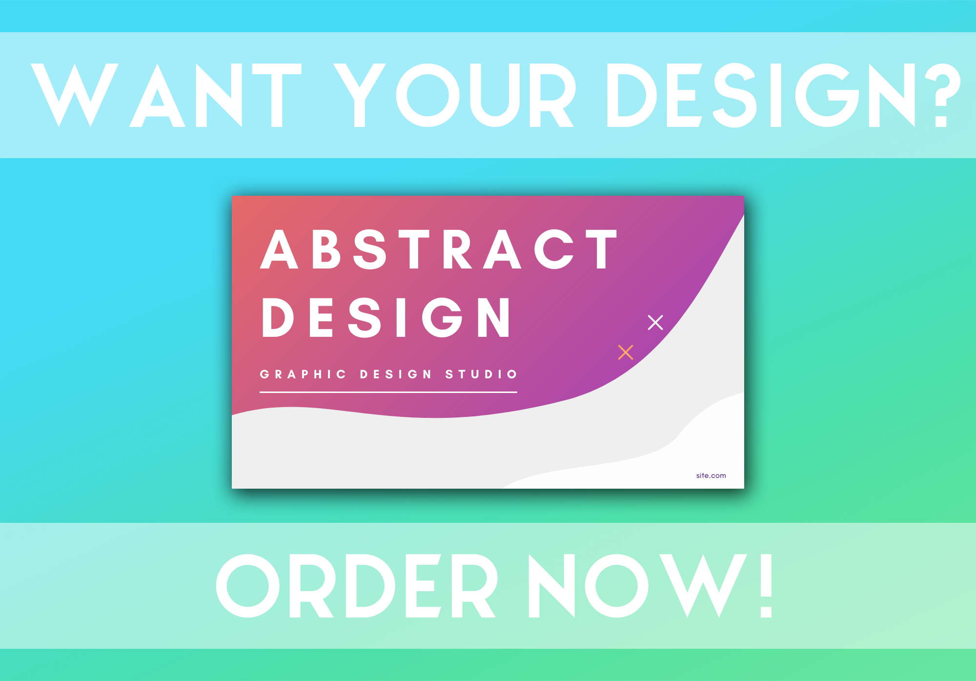 I will make beautiful and modern business cards that they best describe your job!