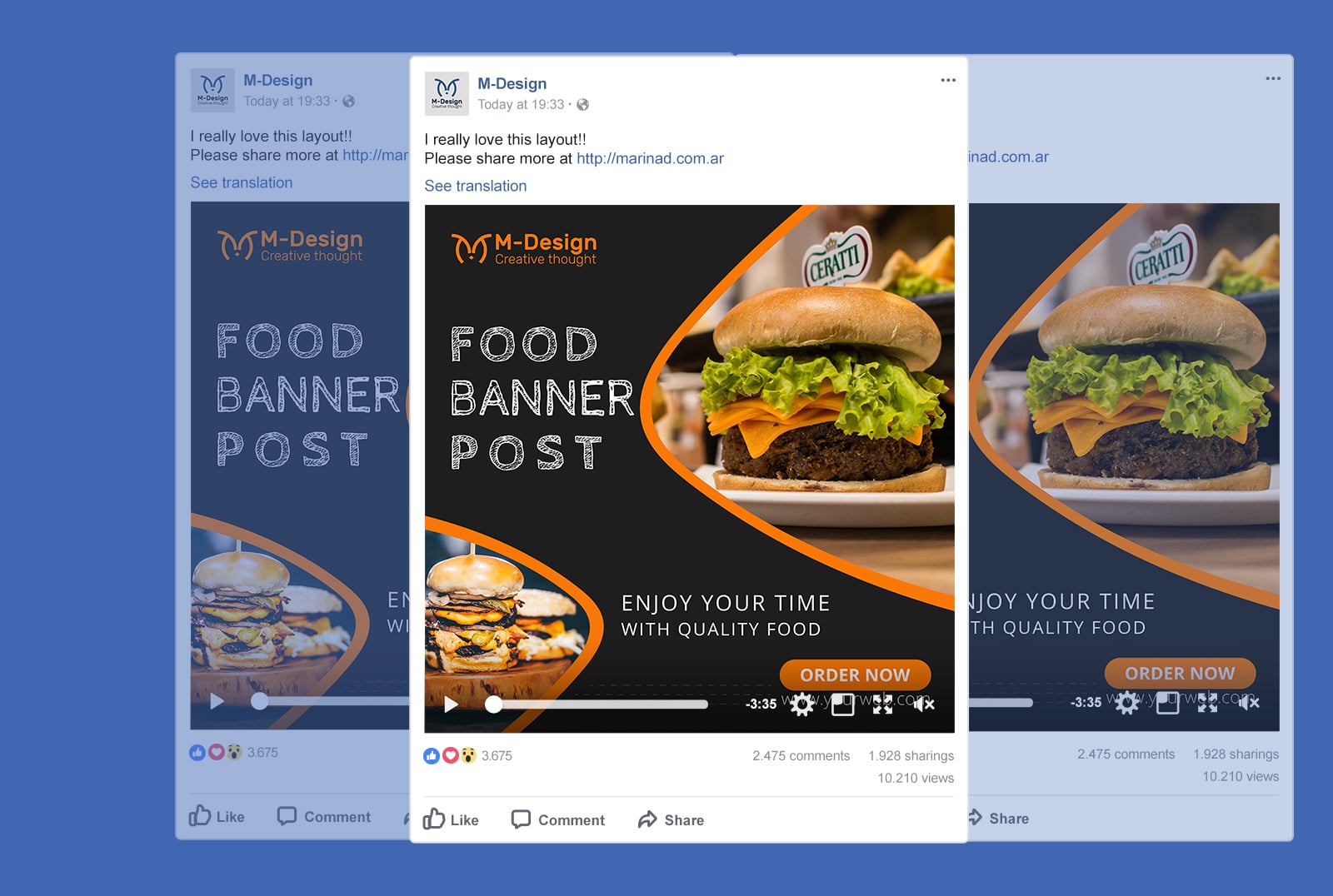 I will design social media ads banner design